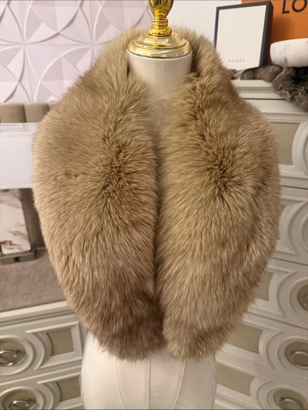 Genuine Fox fur collar